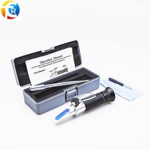 Draagbare Handheld Suikerrefractometer 0-10% <span class=keywords><strong>Brix</strong></span> Testbereik Atc Functie Puur Aluminium Stijlen - Product Image 5