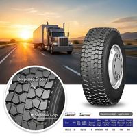 Pneus de camion innovants à flancs renforcés AR913 13R22.5, pneus durables tout-terrain pour le transport régional sur courte distance