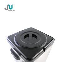 Distributeur d'eau isotherme en acier inoxydable à double paroi avec affichage de la température et robinet de qualité alimentaire pour usage commercial