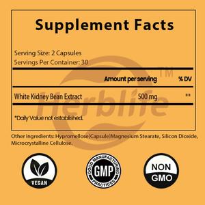 Extracto de Frijol Blanco de Marca Privada OEM ODM - Control de Peso, Apoyo Antioxidante y Energía Diaria, Fibra Vegetal, Vegano - Product Image 2