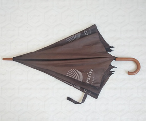 Cipro mercato 27 pollici di caffè di colore auto open ombrello da golf con 1 <span class=keywords><strong>stampa</strong></span> a colori <span class=keywords><strong>su</strong></span> 4 posizione - Product Image 5