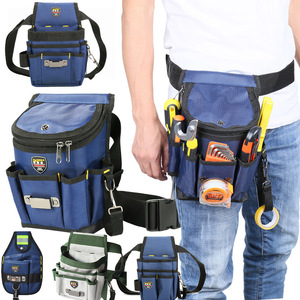 <span class=keywords><strong>Kit</strong></span> <span class=keywords><strong>de</strong></span> <span class=keywords><strong>electricista</strong></span> con funda, bolsa colgante <span class=keywords><strong>de</strong></span> cintura gruesa, reparación <span class=keywords><strong>de</strong></span> múltiples bolsillos, cremallera, bolsa <span class=keywords><strong>de</strong></span> cintura para herramientas - Product Image 5