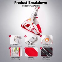 Harnais Réfléchissant Premium Anti-Traction Respirant Tendance et Mignon pour Chiens de Type Y (Corgi, Shiba Inu) Petits et Moyens – Prix d'Usine OEM en Gros
