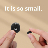 Écouteurs intra-auriculaires sans fil TWS BT ultra-miniatures les mieux notés, longue autonomie, étanches, pour le sport et le sommeil