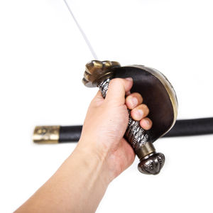 <span class=keywords><strong>Sabre</strong></span> <span class=keywords><strong>de</strong></span> <span class=keywords><strong>pirate</strong></span> <span class=keywords><strong>de</strong></span> la marine européenne et des Caraïbes du XIXe siècle - Élément <span class=keywords><strong>de</strong></span> <span class=keywords><strong>pirate</strong></span> : voilier/ancrage/crâne à os croisés (style d'embout semi-enveloppé) - Product Image 2