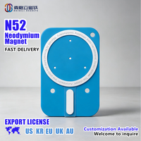 MOQ Rendah Magnet Array Neodymium MagSafe untuk 18 Pro N52 40x54mm untuk Casing Ponsel Magnetik iPhone 17 REACH RoHS ISO 9001