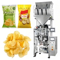 Ensacheuse verticale VFFS pour machine de pesage automatique, avec peseur linéaire pour sachets de granulés, café, thé, épices
