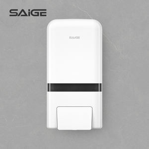 Dispenser di sapone per Hotel con supporto a parete Design moderno facile da spremere ABS piatto con funzione di schiuma per lavello da cucina - Product Image 1