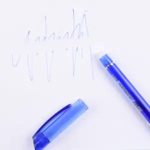공장 도매 0.5 미리메터 블루 젤 잉크 펜 지우개 사용자 정의 로고 컬러 0.5 미리메터 지울 젤 펜