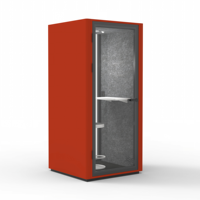FlexSpace 2026 Cabine téléphonique de bureau insonorisée, Pod de concentration, Pod de bureau double à parois vitrées, Cabine insonorisée à vendre