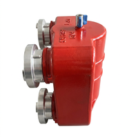 Adaptateur de pompe incendie à quatre sorties en acier inoxydable 304/316 pour l'industrie incendie australienne / Vanne de réduction de pression / Pompe à eau