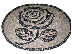 Tự Nhiên Màu Đen Đánh Bóng Vòng Sỏi <span class=keywords><strong>Cobble</strong></span> Loại Vườn Ngoài Trời Đá Cho Ngoài Trời Trang Trí Sử Dụng - Product Image 6