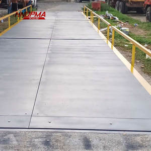 디지털 트럭 트레일러 계량 스케일 30 톤 자동차 덤프 전자 트럭 저울 60T 트럭 중량 저울 - Product Image 5