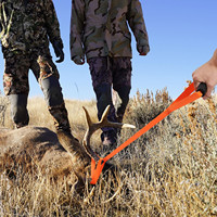 Sangle de transport robuste personnalisée pour chasse au cerf, ceinture tactique pour chasse en extérieur, équipement de transport de gibier, accessoires de sangle de traction réglables