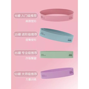 Banda de resistencia para glúteos de 15 lb, anillo moldeador de glúteos, equipo de fitness - Product Image 5