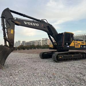 Excavatrice hydraulique Volvo EC360DL d'occasion, de type chenillé, de couleur jaune, équipement de construction avec PLC et poids opérationnel de 36 tonnes - Product Image 1