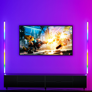 RGB Smart Glide Lively Đèn Tường Nhiều Màu Điều Khiển Phân Đoạn Âm Nhạc Đồng Bộ Trang Trí Nội Thất Thanh LED Cho Đèn Chơi Game Nhịp Điệu Nhảy Múa - Product Image 3