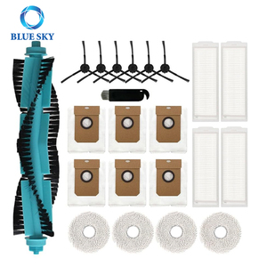 Repuestos para Robot Aspirador <span class=keywords><strong>Cecotec</strong></span> Conga 11090, Accesorios con Mopas, Rodillo, Cepillo Lateral, Filtro HEPA y Bolsa para Polvo - Product Image 1