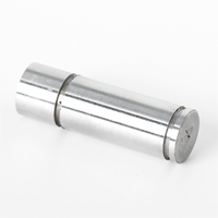 Goupille de centrage double en acier inoxydable 304/316, usinée CNC, sur mesure, anti-corrosion, ultra-précision 0,005 mm, haute coaxialité, résistante à l'usure