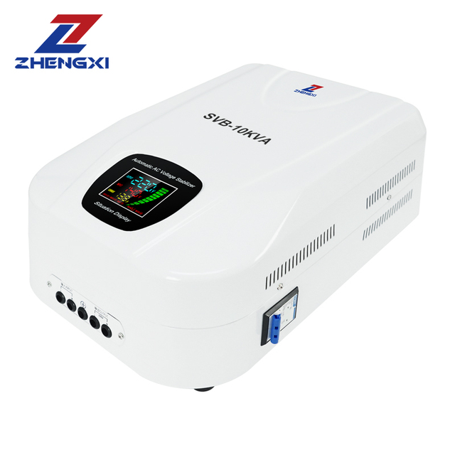 Single Phase 220v/230v Automatic AC Servo Motor Voltage Regulator Stabilizer 10kva 12kva Copper 10 Kw Svc