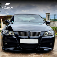 Para BMW Serie 3 E90 E91 Pre-LCI 2005-2008, Alerón Delantero M-Tech, Kit Aerodinámico, Material ABS, Acabado Pulido, Alta Calidad 100%