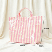 Sacs personnalisés avec logo, sacs fourre-tout en toile PVC, sacs de marché réutilisables écologiques en RPET, fabricant, usine, OEM