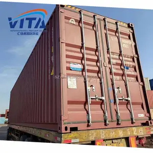 Contenedor vacío de 40 pies de segunda mano Almacenamiento de contenedores de 40 pies Precio del contenedor de envío de China a EE. UU.