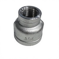 Nouvelle raccord de réduction à double filetage femelle TMH, filetage BSP, pour tuyauterie marine 3/8*1/4