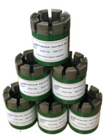 Foret diamanté forgé en carbure NQ de 10 mm pour carottage, cercles concentriques, matrice, certifié ISO9001 pour le forage de puits d'eau et l'exploitation minière