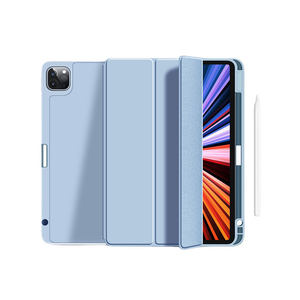 Funda de silicona con soporte abatible de cuero PU magnético para <span class=keywords><strong>iPad</strong></span> <span class=keywords><strong>10</strong></span> Generación <span class=keywords><strong>10</strong></span>,9 pulgadas con estuche de cuero con portalápices - Product Image 5