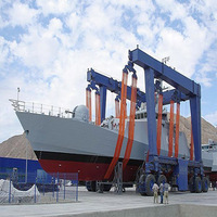 Lève-bateaux marin Weihua Heavy Duty 100-300T |   Palans hydrauliques certifiés CE pour chantier naval et marina