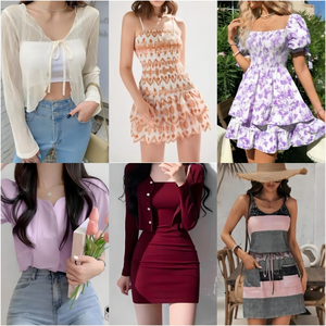 Ropa al por Mayor de Marca con Gran Descuento, Liquidación de Vestidos para Mujer, Venta de Liquidación de Existencias, Vestidos para Mujer Surtidos, Ropa al por Mayor - Product Image 2