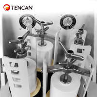 TENCAN Broyage et mélange de poudre de carbone XQM-0.4A Mini broyeur planétaire de laboratoire avec 4 postes de travail