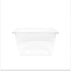GN <b>Container</b> 1/3 150MM <b>Clear</b> Without Lid Heavy Duty <b>Plastic</b> Food Pan For Commercial Kitchen Catering Use - Product Image 2
