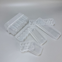 Boîte de rangement en plastique transparent pour flacons de vaccin de 3 ml, 5 ml, 7 ml, 10 ml, 20 ml, étui de protection pour flacons de peptides