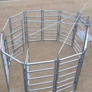 牛羊围栏虚拟饲料槽热镀锌钢网防攀爬设计易于组装4英尺高环保 - Product Image 3