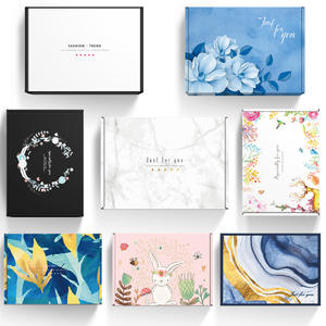 Boîte d'emballage d'expédition biodégradable Boîtes cadeaux en papier ondulé avec impression de logo personnalisé - Product Image 3