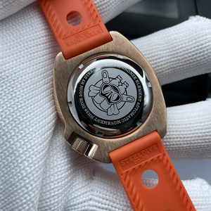 นาฬิกา<span class=keywords><strong>เต่า</strong></span>ทองสัมฤทธิ์แท้! นาฬิกาดำน้ำผู้ชาย SD1970S ขนาด 44 มม. ระบบอัตโนมัติ NH35 ตัวเรือนบรอนซ์ กันน้ำ 20ATM - Product Image 6