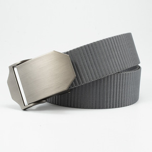 <span class=keywords><strong>Ceinture</strong></span> en toile de nylon robuste, réglable, avec <span class=keywords><strong>boucle</strong></span> en alliage, noir et marron, grande quantité en stock, approvisionnement direct usine - Product Image 5