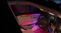 Kit d'éclairage d'ambiance style OEM pour Mercedes W212 Classe E 2009-2016, Plug & Play avec application et commande au volant, mise à niveau