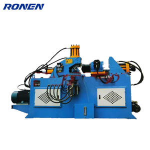 Machine de réduction de tubes contrôlée par PLC pour le rétrécissement et l'expansion des tubes en <span class=keywords><strong>cuivre</strong></span> et en aluminium, formage des extrémités, haute sécurité - Product Image 2