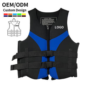المصنع مباشرة بيع سترة نجاة للبالغين شعار النيوبرين رغوة المياه الرياضة سترة نجاة - Product Image 1