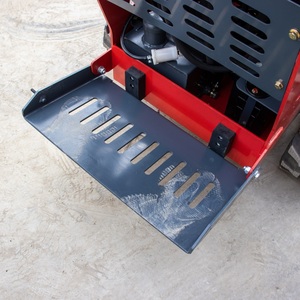 Htc-24 16kw Power Chain Trencher <b>Machine</b> <b>Walk</b>-behind Mini Tracked - Product Image 4
