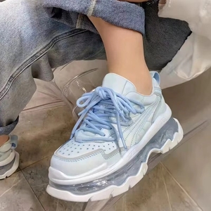 Men's and Women's Fashion Waterproof Arch <b>Support</b> Anti-Slip Sports Sneakers for Autumn/Spring Running Walking - Product Image 6