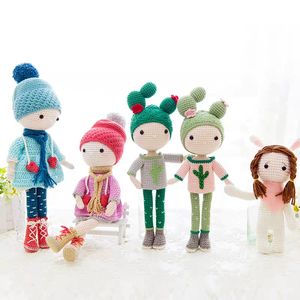 لعب الكروشيه الكروشيه لعبة يدوية الصنع أميغورومي لطيف فتاة دمية طفل للأطفال - Product Image 4