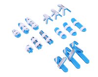Harga Bagus Penyangga Jari 2 Sisi, Penyangga Jari Ortopedi, Splint Ortopedi, Orthosis, Layanan OEM dan ODM