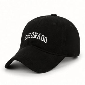 หมวกแก๊ปโค้ง 6 แผง โพลีเอสเตอร์ 100% ขายส่ง สำหรับผู้หญิง ฤดูใบไม้ผลิ ฤดูร้อน กีฬากลางแจ้ง ป้องกันแสงแดด - Product Image 1