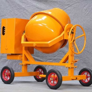 Mélangeur portable, mélangeur de mortier efficace, machine à mélanger les semences et le béton, mélangeur de boue vertical miniature alimenté par moteur à essence ou diesel - Product Image 4