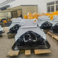 Compacteur vibrant hydraulique haute performance pour excavatrice, idéal pour le compactage des sous-sols routiers et des fossés (vente en gros)