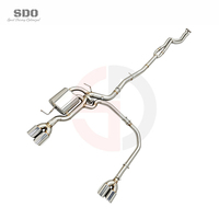 Sistema de Escape Valvetronic SDO SS304 para BMW 525 530 530i E60 3.0L 2004-2010, Catback de Alto Rendimiento con Válvula Electrónica
